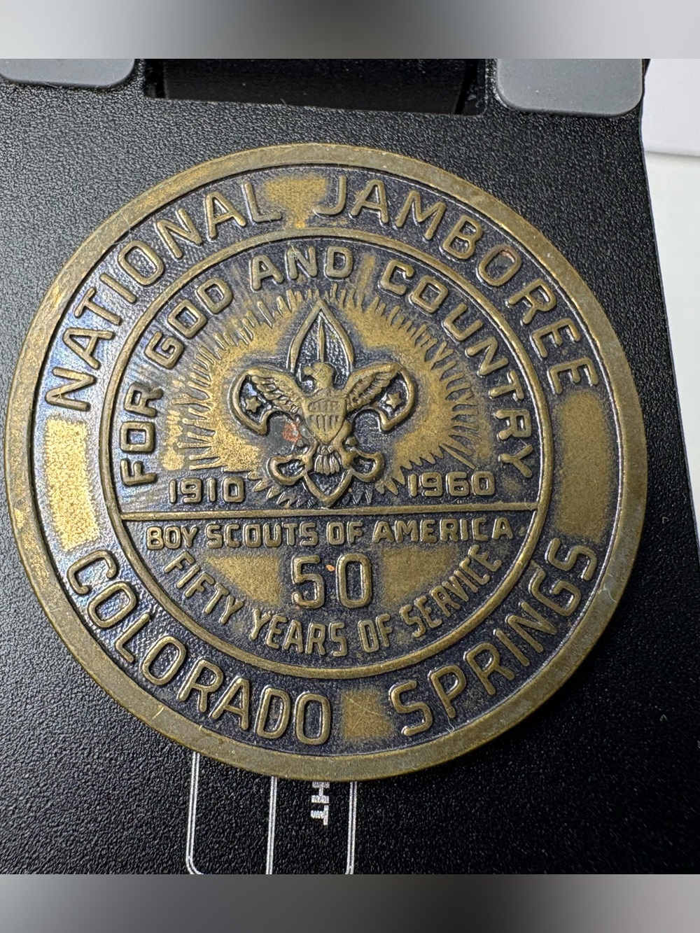 Boy Scouts of America BSA 50 Year Jamboree Coin 1910-1960 Colorado Springs